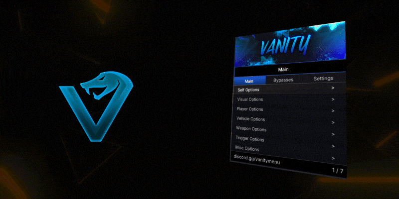 Vanity Menu